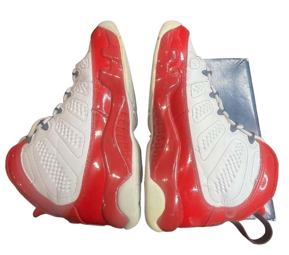 Nike Air Jordan 9 Retro Gym Red White Sneakers 302370-160